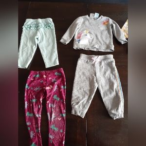 Cat & Jack, Carter's bottoms and matching set